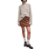 H&M Rib Knit Zip Jumper - Light Beige