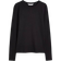 H&M Women's Modal Mix Ribbed Shirt - Black