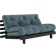 Karup Design Roots 160 Black Wood Petroleum/Black Lacquered Soffa 160cm