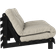 Karup Design Roots 160 Black Wood Linen/Black Lacquered Soffa 160cm