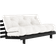 Karup Design Roots 160 Black Wood Black Night/Natural Soffa 160cm 2-sits