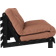 Karup Design Roots 160 Black Wood Clay Brown/Black Lacquered Soffa 160cm