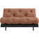 Karup Design Roots 140 Black Wood Clay Brown/Black Lacquered Sofa