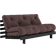 Karup Design Roots 160 Black Wood Brun/Sortlakeret Sofa 160cm 2 personers