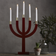 Star Trading Elias Red Adventsljusstake 35cm