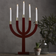 Star Trading Elias Red Candle Bridge 35cm