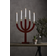 Star Trading Elias Red Adventsljusstake 35cm