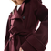 ASOS DESIGN Formal Trench Coat - Burgundy