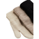 H&M Mittens 3-pack - Black/Beige Melange