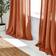 Dunelm Slot Top Voile Butterscotch 167x228cm
