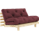 Karup Design Roots 140 Bordeaux Red/Raw/Beige Sofa 140cm Zweisitzer