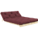 Karup Design Roots 140 Bordeaux Red/Raw/Beige Sofa 140cm Zweisitzer
