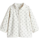 H&M Baby Fleece Jacket - White/Spotted (1239729003)