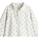 H&M Baby Fleece Jacket - White/Spotted (1239729003)