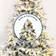 Christmas Tree World Artificial Pre-lit Snowy Dark Green Christmas Tree 120cm