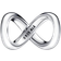 Pandora Forever & Always Infinity Charm - Silver