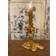 Polspotten Drip, small - Guld Fyrfadsstage 14cm