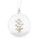 Swarovski Annual Edition White Christmas Tree Ornament 4.3"