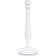 ValueLights Victoria White Table Lamp 37cm