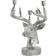 Lene Bjerre Serafina Deer Silver Värmeljuslykta 31cm