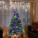 Costway Pre-Lit Snowy Green Christmas Tree 152.4cm