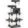 Pawhut 4-Level Plush Cat Tree Activity Center Scratching Posts