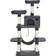 Pawhut 4-Level Plush Cat Tree Activity Center Scratching Posts