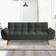Wade Logan Arnbert Gray Sofa 75.4" 3 Seater