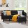 Yaheetech 3 Seater Black Sofa 480.1cm 3 Seater