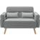 Yaheetech Loveseat Light Grey Sofa 295.9cm 2 Seater