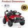 Best Choice Products Ride On Truck Car with Remote Control Red 6V