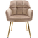 Pascal Morabito Armrests Beige Kitchen Chair 78cm 6pcs