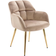 Pascal Morabito Armrests Beige Kitchen Chair 78cm 6pcs
