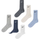 NIKE Everyday Plus Cushioned Training Crew Socks 6-pack - Multi-Colour (SX6897-901)