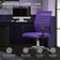 ML Design Ergonomic Purple Bürostuhl 99cm