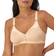 Bali Double Support Lace Wirefree Bra - Porcelain