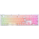 Ducky ONE 3 Aura White RGB Cherry MX Silent Red (Nordic)