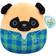 Squishmallows Original Prince the Brown Pug 30cm