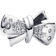 Pandora Sparkling Bow Charm - Silver/Transparent