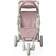 Teamson Kids Olivia's Little World Polka Dots Princess Baby Doll Jogging Stroller Pink & Grey