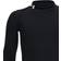 Under Armour Kid's HeatGear Mock Long Sleeve - Black/White