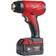Milwaukee M18 Heteluchtventilator 18V 5.0Ah