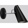 Northern Birdy Black/Steel Wall light