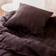 OlsenHome Bamboo Satin Påslakan Brun (200x140cm)