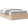 vidaXL Solid Wood Pine Sängram 126.5x206.5cm