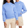 Nike Big Kid's Sportswear Club Fleece Pullover Hoodie - Royal Pulse/White (FD3000-494)