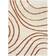 Modern Style Rugs Cosy Shaggy Terracotta Rug Brown, White 160x230cm