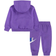 Nike Baby Sportswear Club Fleece Hoodie Set - Black Raspberry (66L135-PB7)