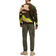 Macy's Men's Relaxed Fit Camo Crewneck Sweater - Camo Jaquard