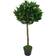 Leaf Topiary Ball Green Artificial Plant